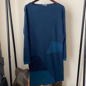 Vince wool and cashmere sweater dress